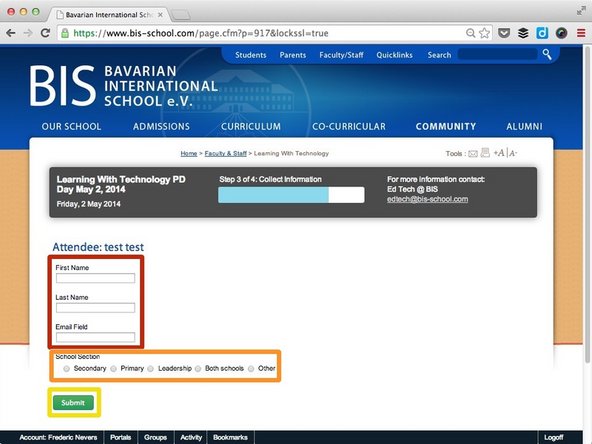 We know, it's annoying that you need to enter your details twice, but there' no way around it. It should only take a few seconds :)