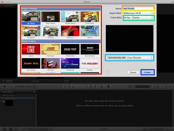 You can select the theme here.