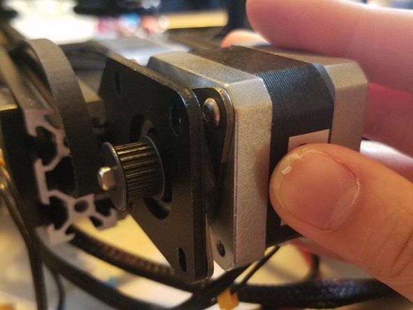 Place this new arrangement back into the bracket