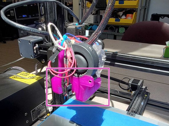Cools extruded filament at the nozzle to improve print quality
