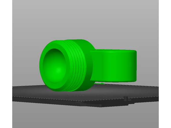 Download the model file for the E-nabled Hand Clip.