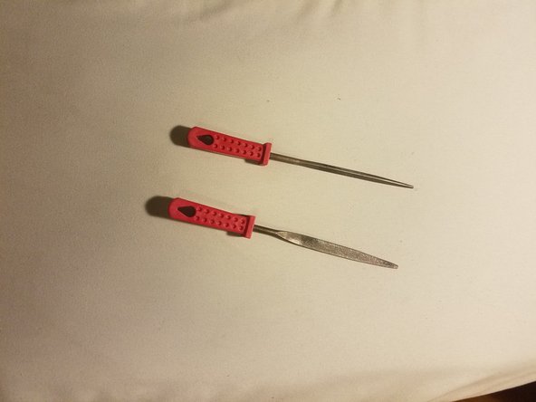 A set of hand files (you really shouldn’t need these, but I had to use them in one place. Even in that situation, a dremel would have been better)