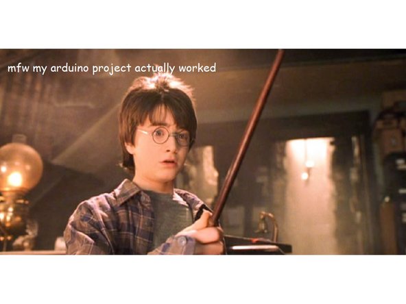 Watch the magic happen! Those messages in the terminal are actual information that the Arduinos are sending to each other across the room. For bonus points, try getting them to send text of your own choosing! Useful for sending secret messages to your pals.