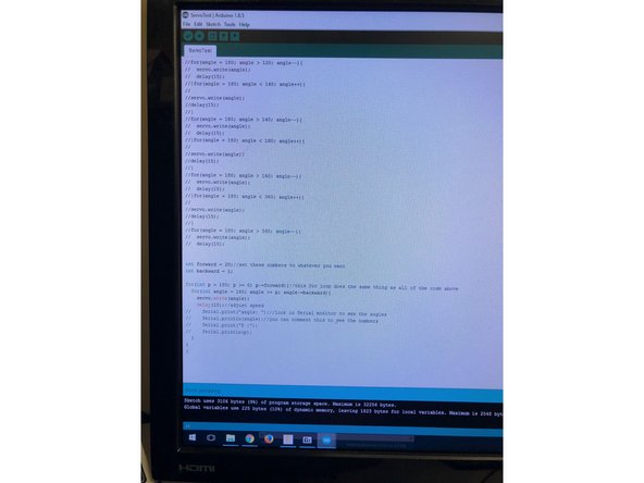 Use this link to get some source code for the part and start learning how to servo functions.