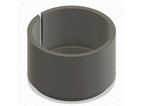 This step is only necessary if your door knob is too small for the adapter (&lt;54 mm diameter)