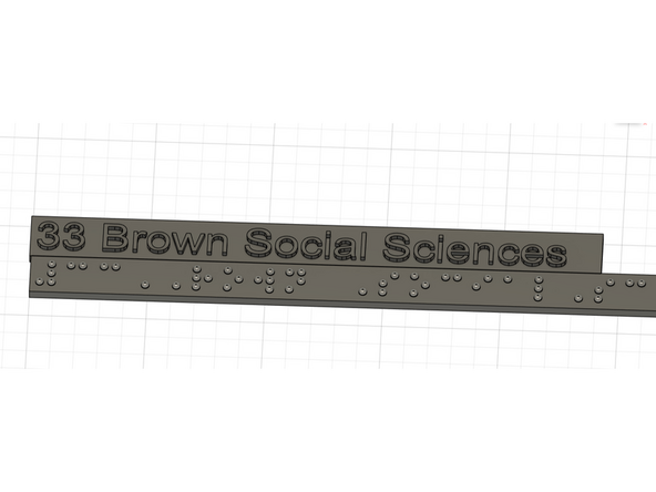 Even with reduced labeling there is a lot to edit. This can be a tedious process depending on the number of items, but looking for overlapping words and numbers and duplicating these speeds things up. Then with the braille pieces, line them up and combine the pieces together.