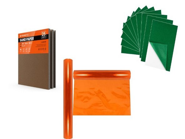 It’s important to make sure that there is color contrast between each of the textures! Not all visually impaired people are blind - in fact most are low vision, so color contrast is extremely important