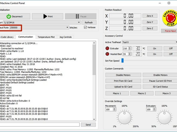 Plug the printer into your computer with the Micro USB cable.