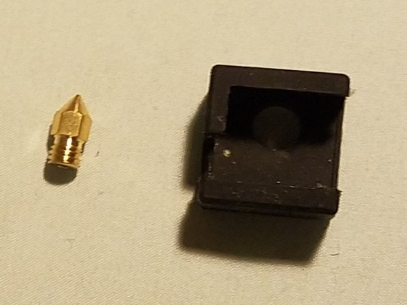 A nozzle (optional)and heat sock from your upgrade kit