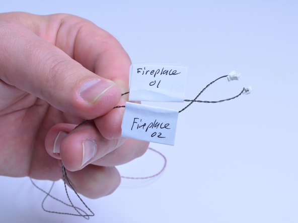 Label each connecting cable so you can identify each “channel” later on.