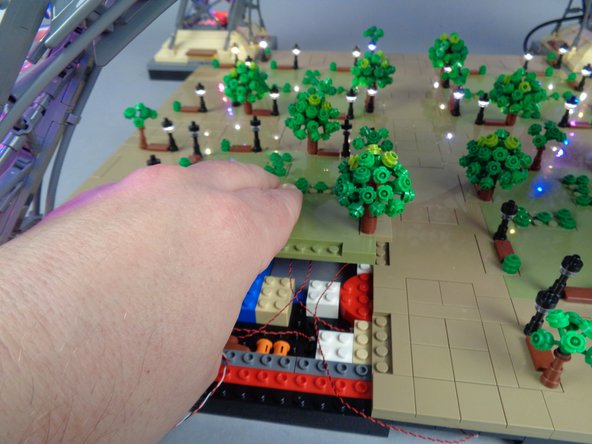 Next you will prepare to re-attach Panel 3.