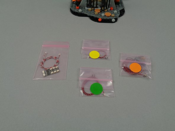 Unpack the contents of Bag 2.  The second photo for this step shows the smaller bags that are inside Bag 2.