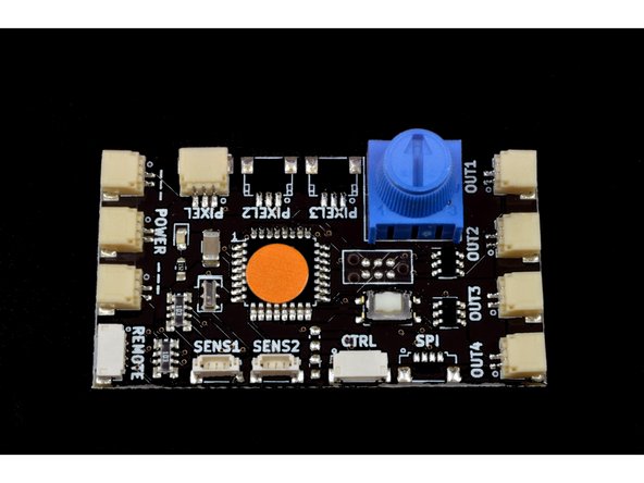 Your TRUNK08 master controller has a special program written to it-- this is customized only for the Falcon upgrade kits.  The photo for this step shows the controller, which should have an orange sticker on the board as shown.