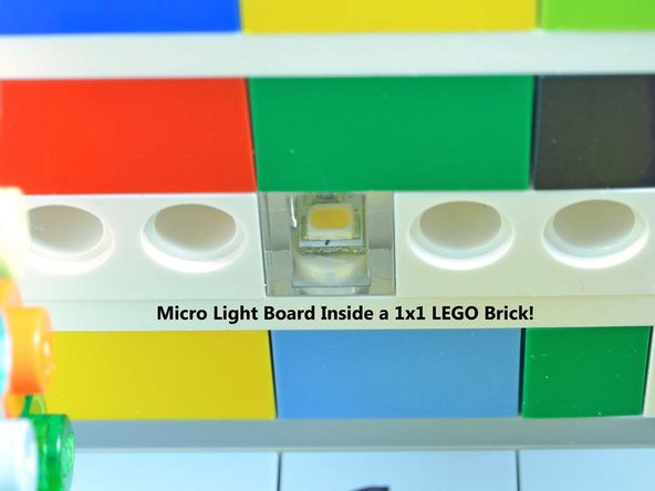 Brickstuff Micro Light Boards have been specially designed to fit inside a standard 1x1 LEGO® brick.  Even if you are not mounting inside a LEGO® creation, you will appreciate the small 4x4mm size of the Light Boards-- they allow you to put light just about anywhere you need it.