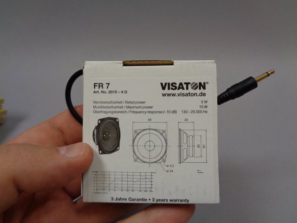 If your kit includes a sound module, you can complete the next few steps to install the speaker.  If your kit does not include a sound module, you can skip ahead to the next main section.