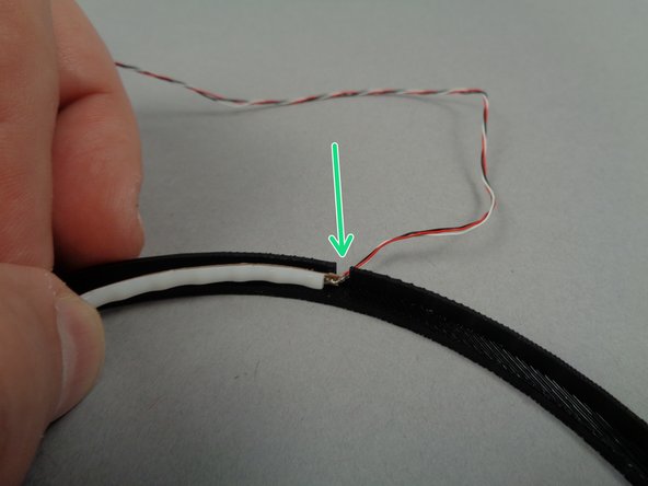 This step shows the mounting of the light strip into the full moon frame.  If you plan to mount the light strip into the crescent moon frame, skip to the next step.