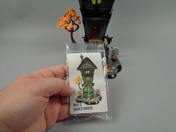 Next, you will install lights in Jack's House.