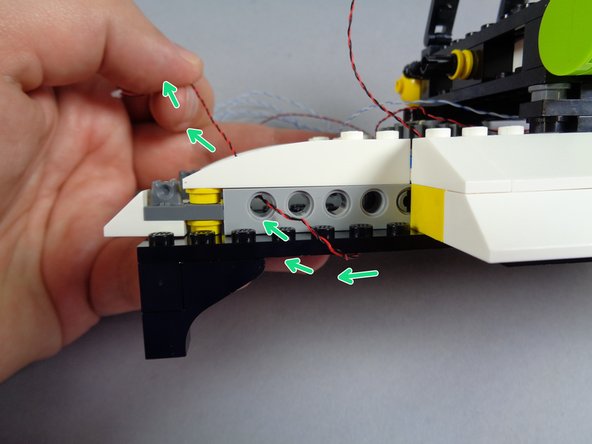 Next you will connect the two interior lights to the BRANCH09X adapter board.