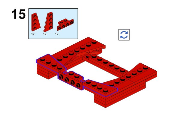 Continue assembling your cinema frame as shown.