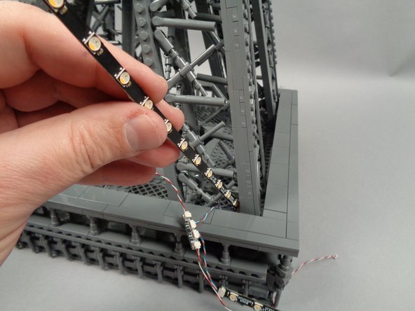 Save this piece-- you will use it later as a bracket to hold wires in place.