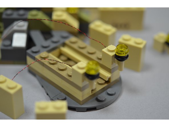 The wires on the dock torch lights are extremely thin, and they can easily become tangled.  If this happens, carefully un-tangle the wires, being careful not to pull.  Pulling can damage the lights.