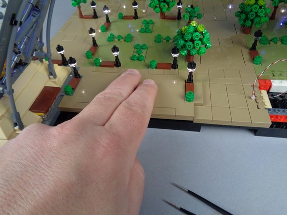 As you have done with the previous two sections, you will now close up the last panel in Section 3.