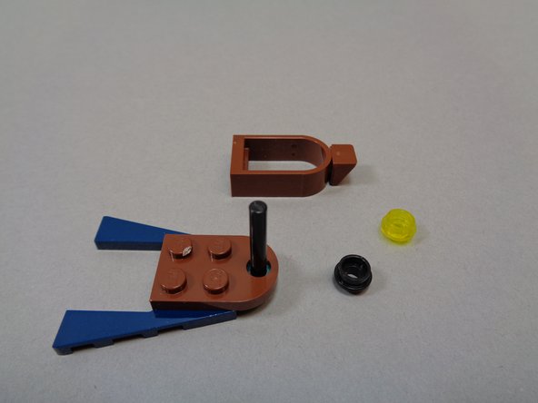 As shown in the second photo, disassemble each of your five boats as shown.