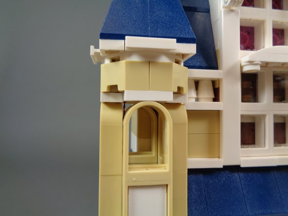 You can bend the light wire inside the turret if desired so the wire is not visible from the outside after the turret has been re-assembled.