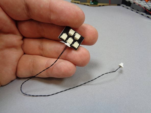 If your kit includes a sound module, you should still have the red/black cable with large connector from the sound module left unconnected.