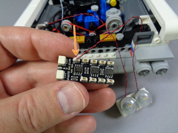 There will be two BRANCH09X adapter boards inside the &quot;MAIN CHASSIS PARTS&quot; bag.  Take one of them out now.