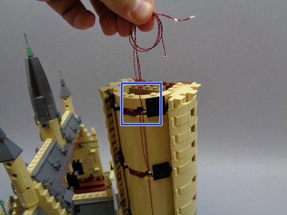Note that the 3-wire connecting cables shown in this guide are black, but the wires included with your kit may be red instead.  The cables work identically.