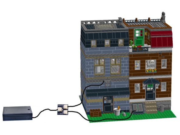 Once everything looks good, connect your power supply.