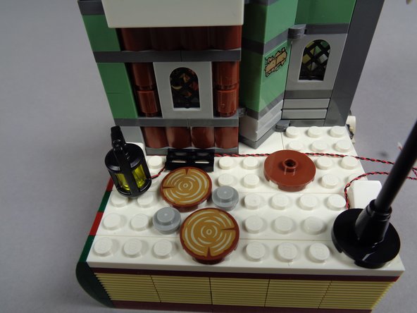 Make sure the light wires run between, not on top of, studs.