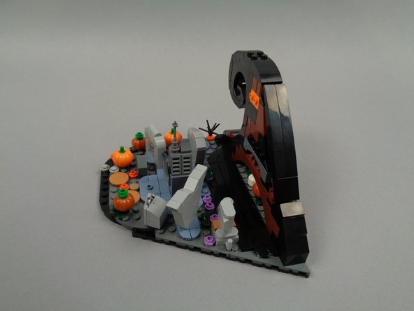 The third photo for this step shows the wave with its front section removed.