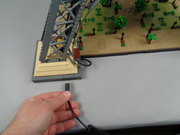 Connect the USB-C power cable once again, and make sure the power switch is on and that the power supply is plugged into mains power.