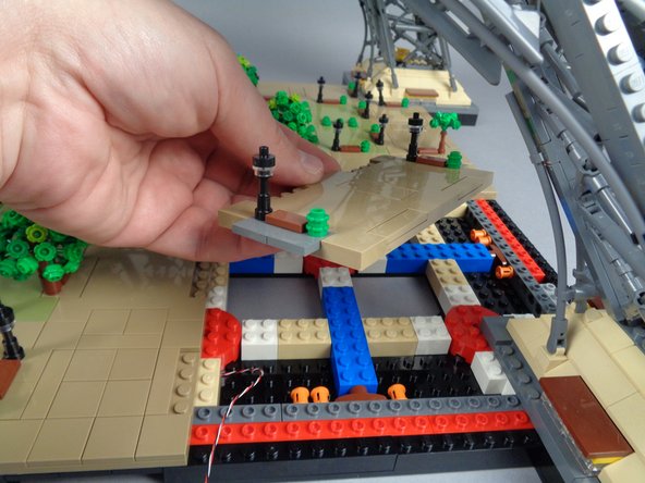 As shown in the photos for this step, next you will remove Panel 2R.