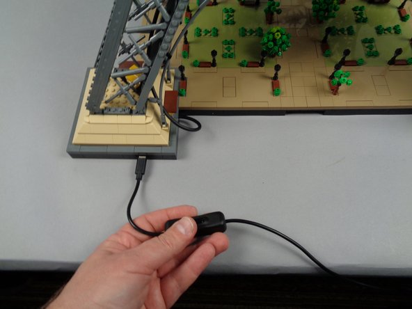 Connect the USB-C power cable once again, and make sure the power switch is on and that the power supply is plugged into mains power.