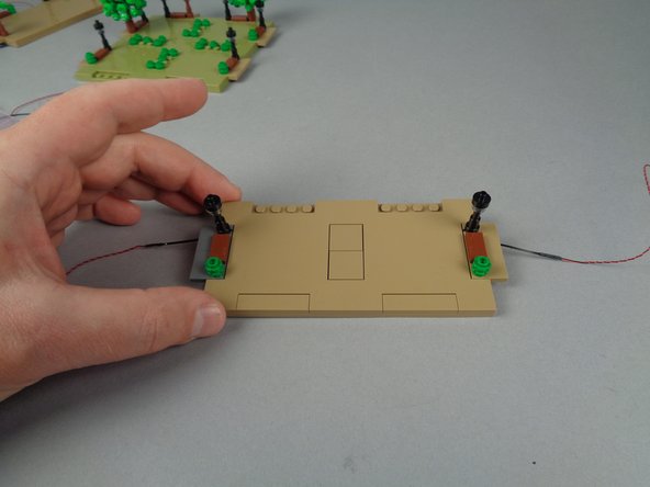 When you are finished, your setup should look like the photo.