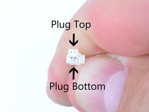 Note that connecting cables can only be inserted one way-- the connecting plugs have ridges on the bottom, and the plugs should only be inserted ridge-side down.