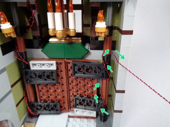 Check to make sure the front door still opens and closes freely and that the wires aren't pinched or caught by the opening/closing of the door.