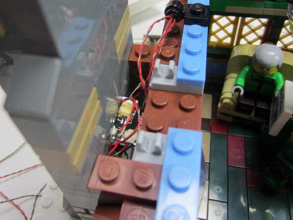 Carefully re-assemble the chimney.