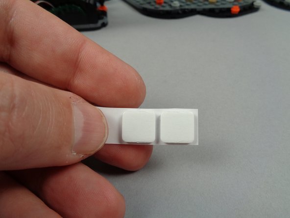 Now that you've tested all of your kit's lights, you can choose to mount the first BRANCH06X driver board to the back side of the moon if desired.