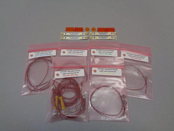 The second photo shows the contents of Bag 1 (labeled &quot;Core Parts).