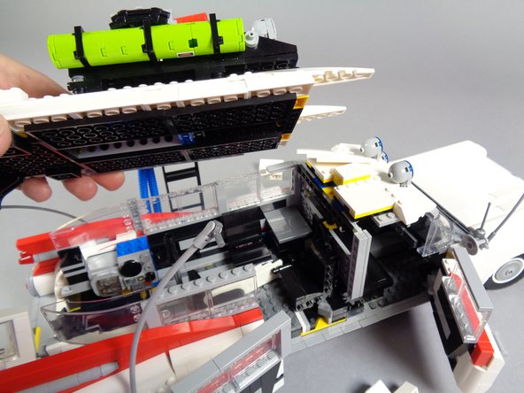 Try to keep the windows attached to the main body of the car, so they do not detach with the roof.