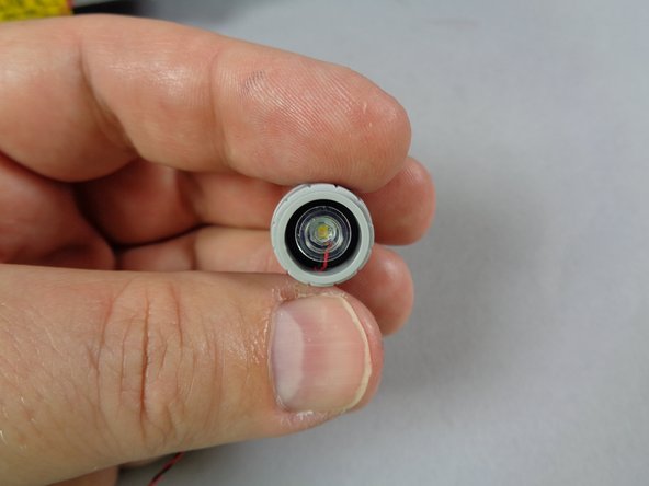 Check to make sure your headlight is set up correctly.  Your headlight should look like the example in the photo.