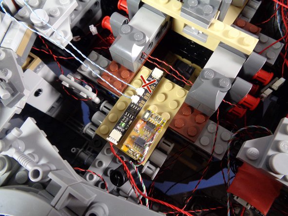 These plugs are marked &quot;1&quot; and &quot;2&quot; on the board.