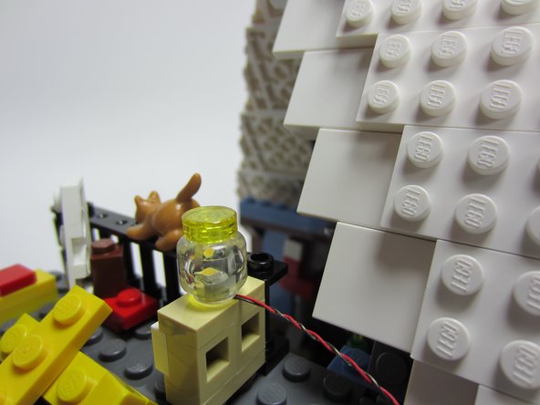 What's this extra connector plug doing, just hanging in the air?  Don't mind it-- when we did the photo shoot, we tried mounting one of our Light Strips on the ceiling of the kitchen, but that's out of scope for this guide!