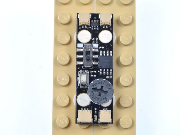 The LEC has four holes (two on the top of the PC Board and two on the bottom) that allow for easy mounting to LEGO studs.
