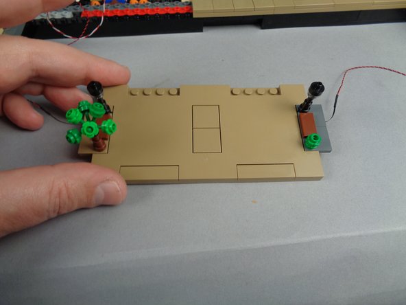 When you are finished, your setup should look like the second photo.