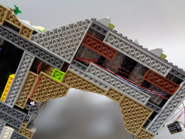 Your wire setup should now look like layout in the first photo.